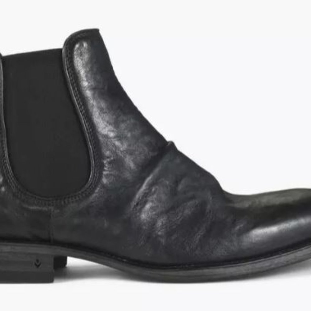 John Varvatos boots sz12 Fleetwood Chelsea Handcrafted in Italy